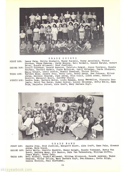 SKCS Yearbook 195444 South Kortright Central School Almedian