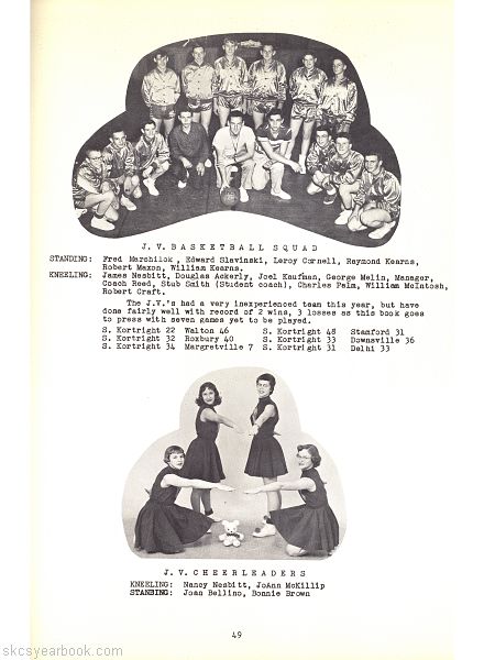SKCS Yearbook 195448 South Kortright Central School Almedian