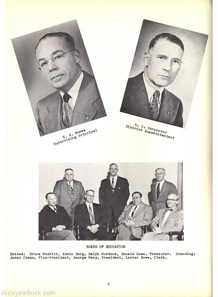 SKCS Yearbook 19552 South Kortright Central School Almedian