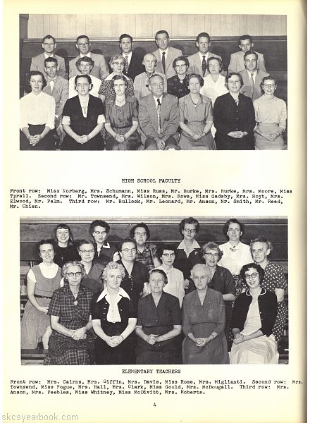 SKCS Yearbook 19554 South Kortright Central School Almedian