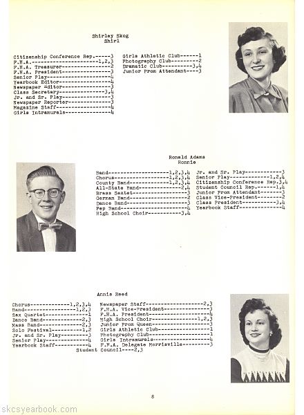 SKCS Yearbook 19558 South Kortright Central School Almedian