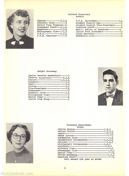 SKCS Yearbook 19558 South Kortright Central School Almedian