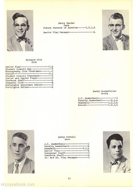 SKCS Yearbook 195512 South Kortright Central School Almedian