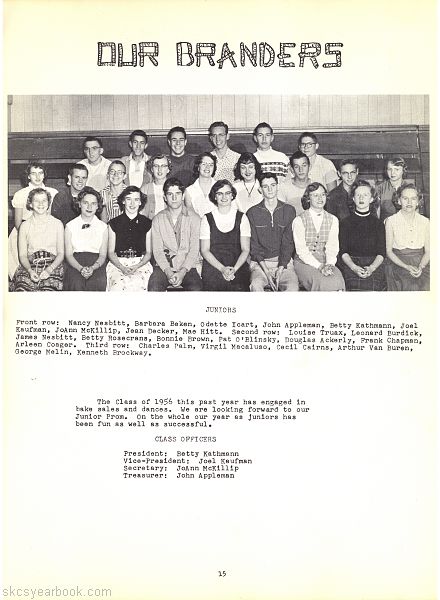 SKCS Yearbook 195514 South Kortright Central School Almedian