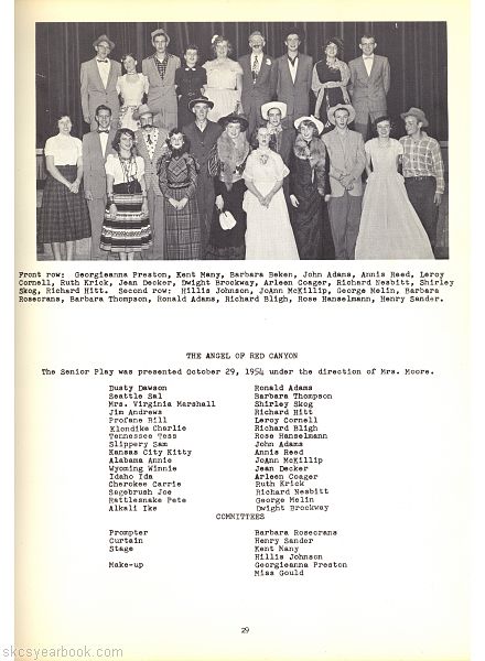 SKCS Yearbook 195528 South Kortright Central School Almedian