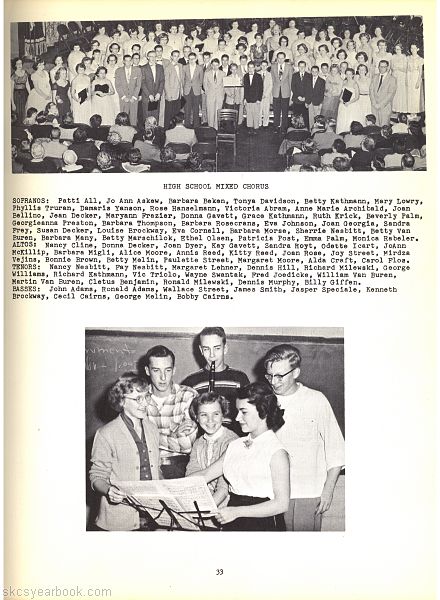 SKCS Yearbook 195532 South Kortright Central School Almedian