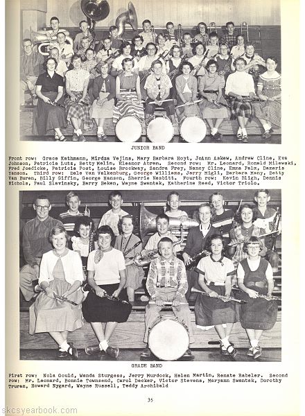 SKCS Yearbook 195534 South Kortright Central School Almedian