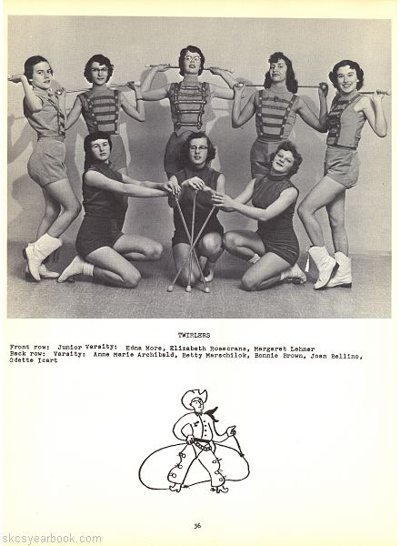 SKCS Yearbook 195536 South Kortright Central School Almedian