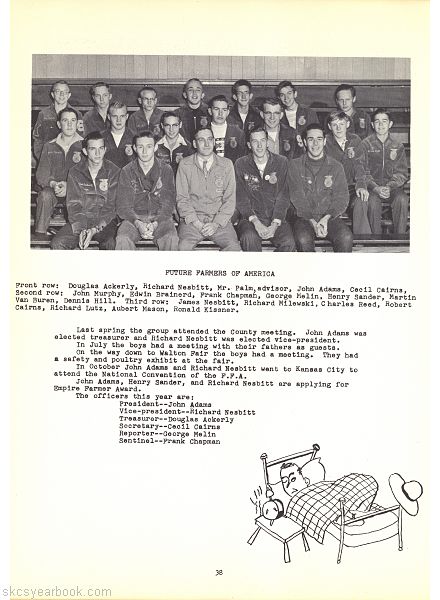SKCS Yearbook 195538 South Kortright Central School Almedian