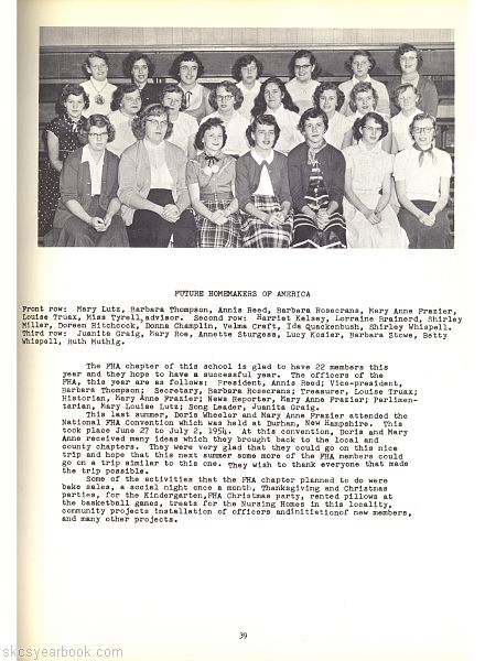 SKCS Yearbook 195538 South Kortright Central School Almedian