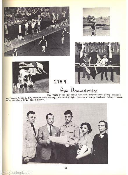 SKCS Yearbook 195544 South Kortright Central School Almedian