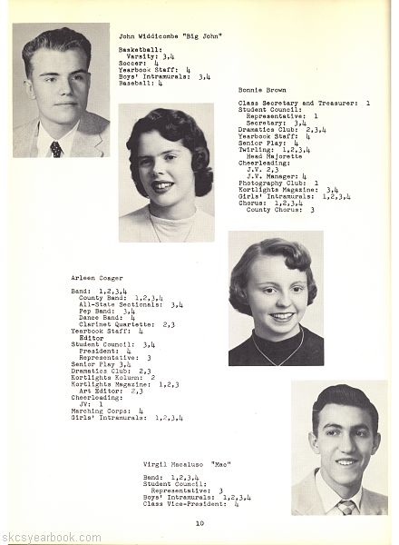 SKCS Yearbook 195610 South Kortright Central School Almedian