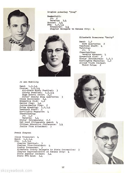 SKCS Yearbook 195612 South Kortright Central School Almedian