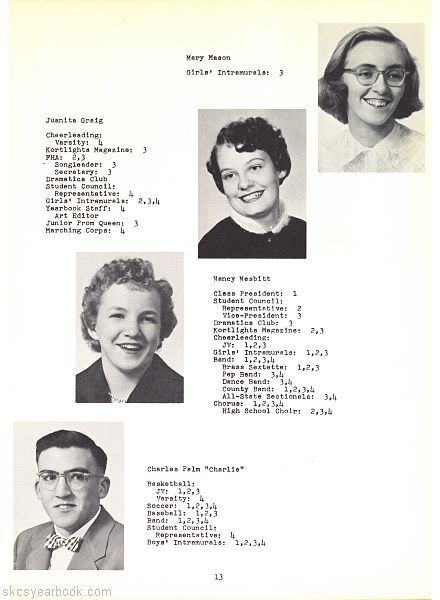 SKCS Yearbook 195612 South Kortright Central School Almedian