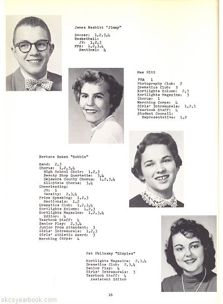 SKCS Yearbook 195616 South Kortright Central School Almedian