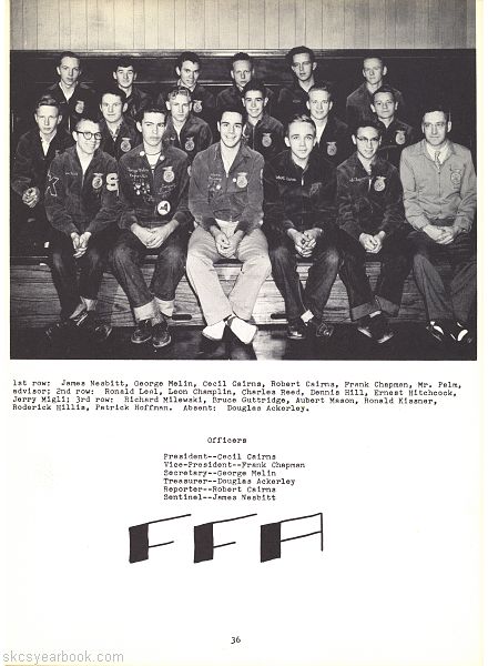 SKCS Yearbook 195636 South Kortright Central School Almedian