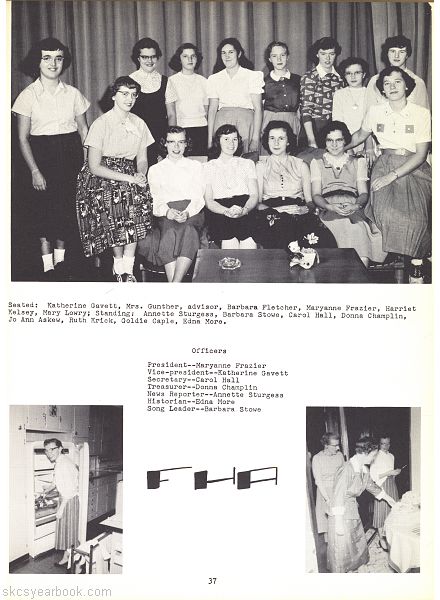 SKCS Yearbook 195636 South Kortright Central School Almedian