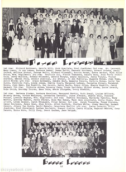 SKCS Yearbook 195640 South Kortright Central School Almedian