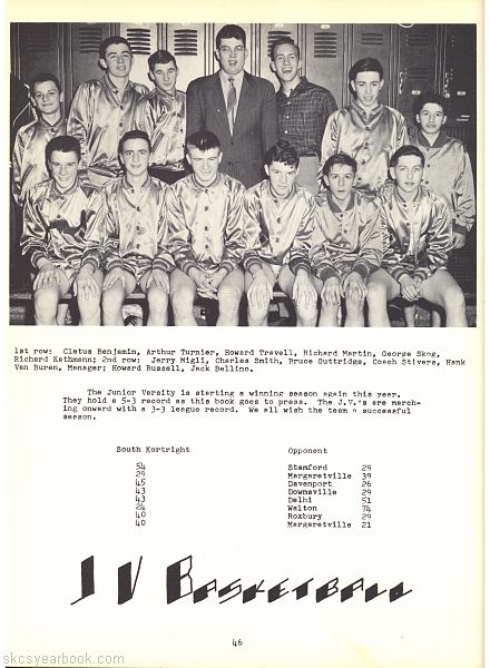 SKCS Yearbook 195646 South Kortright Central School Almedian