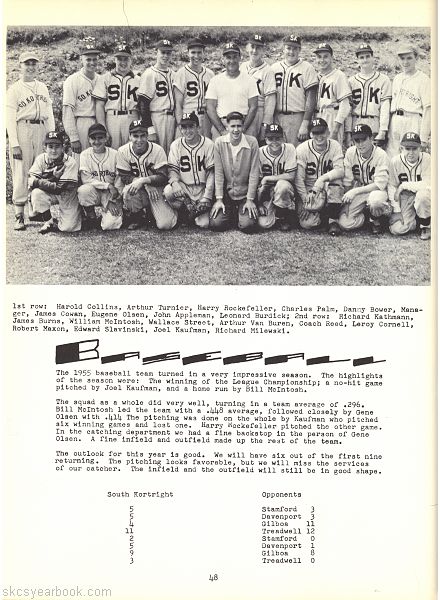 SKCS Yearbook 195648 South Kortright Central School Almedian