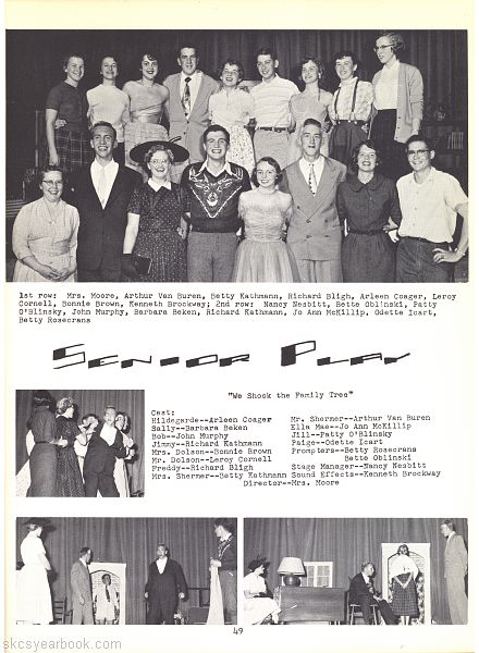 SKCS Yearbook 195648 South Kortright Central School Almedian