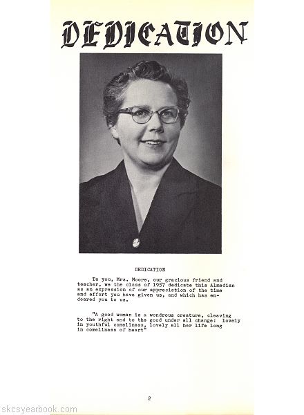 SKCS Yearbook 19572 South Kortright Central School Almedian