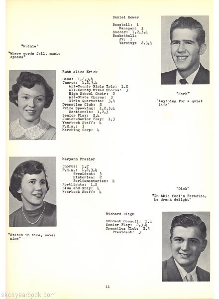 SKCS Yearbook 195710 South Kortright Central School Almedian
