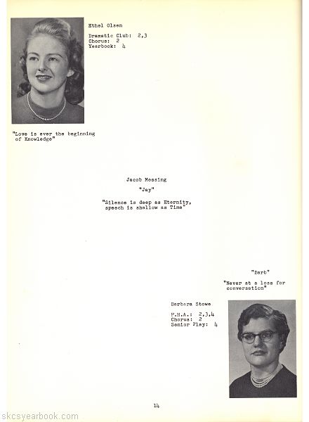 SKCS Yearbook 195714 South Kortright Central School Almedian