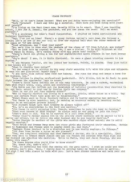 SKCS Yearbook 195714 South Kortright Central School Almedian