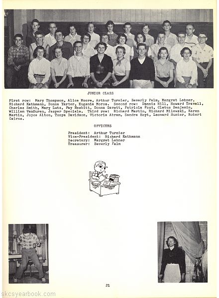 SKCS Yearbook 195720 South Kortright Central School Almedian