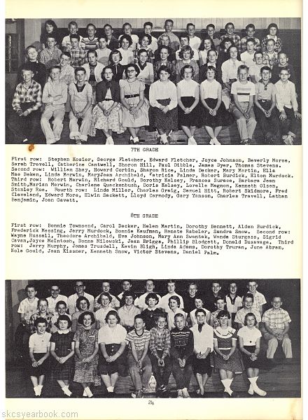 SKCS Yearbook 195724 South Kortright Central School Almedian