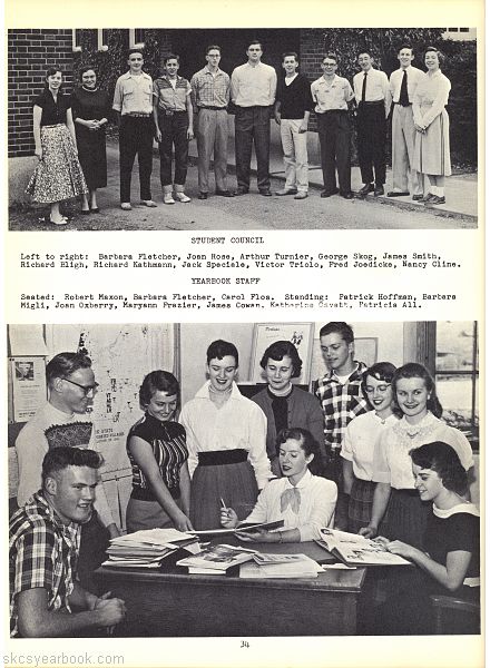 SKCS Yearbook 195734 South Kortright Central School Almedian