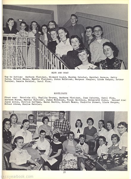 SKCS Yearbook 195734 South Kortright Central School Almedian