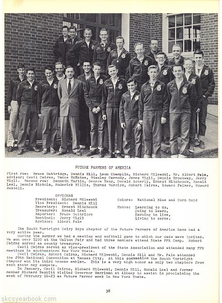 SKCS Yearbook 195738 South Kortright Central School Almedian
