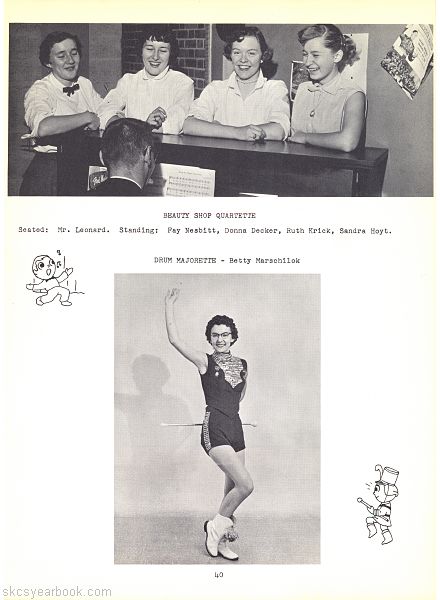 SKCS Yearbook 195740 South Kortright Central School Almedian
