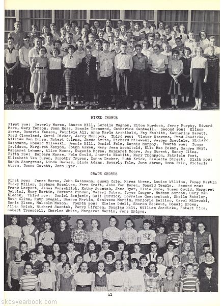 SKCS Yearbook 195740 South Kortright Central School Almedian
