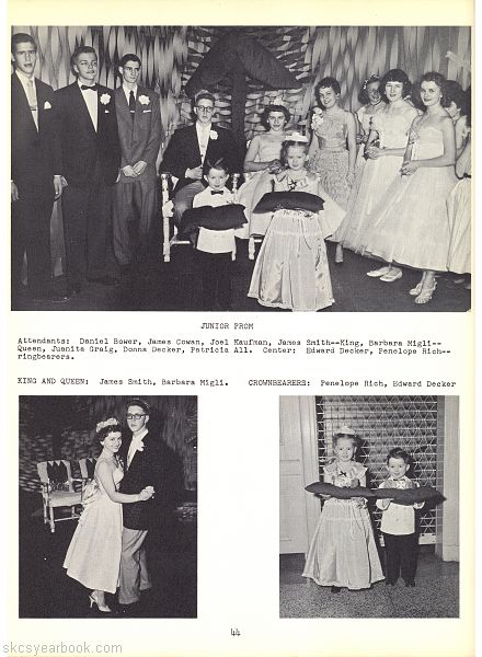 SKCS Yearbook 195744 South Kortright Central School Almedian