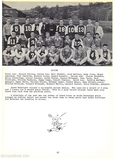 SKCS Yearbook 195746 South Kortright Central School Almedian