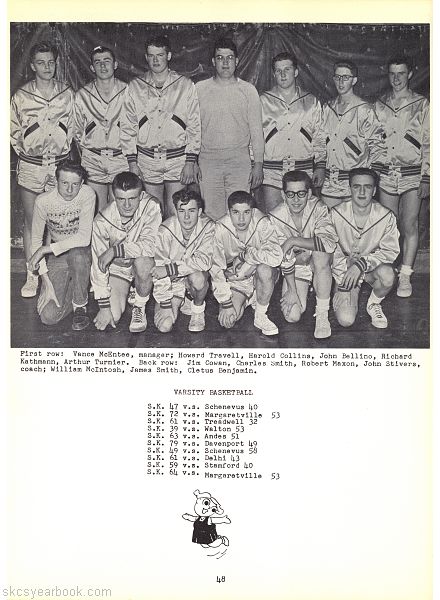SKCS Yearbook 195748 South Kortright Central School Almedian