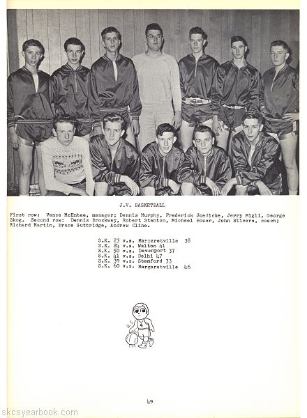 SKCS Yearbook 195748 South Kortright Central School Almedian