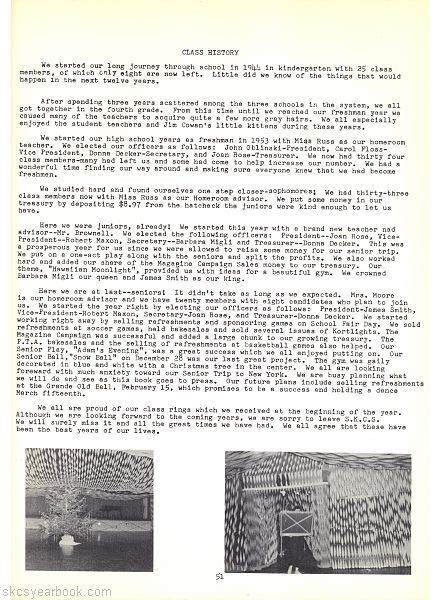 SKCS Yearbook 195750 South Kortright Central School Almedian