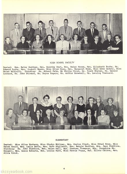 SKCS Yearbook 19584 South Kortright Central School Almedian