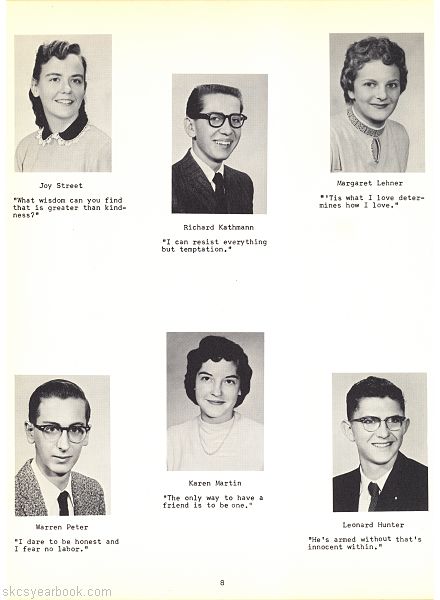SKCS Yearbook 19588 South Kortright Central School Almedian