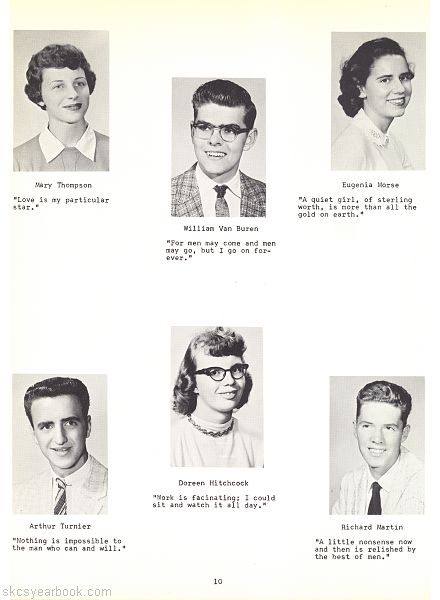 SKCS Yearbook 195810 South Kortright Central School Almedian