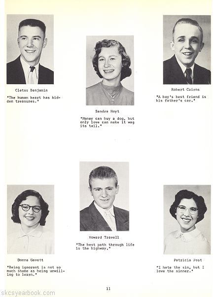 SKCS Yearbook 195810 South Kortright Central School Almedian