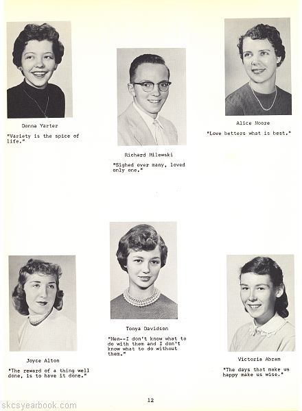 SKCS Yearbook 195812 South Kortright Central School Almedian