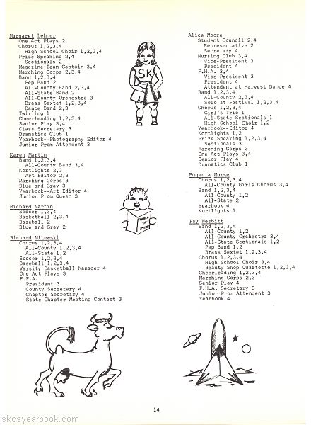 SKCS Yearbook 195814 South Kortright Central School Almedian