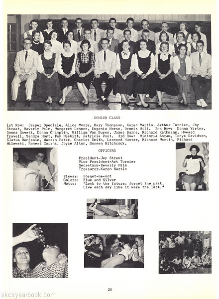 SKCS Yearbook 195820 South Kortright Central School Almedian