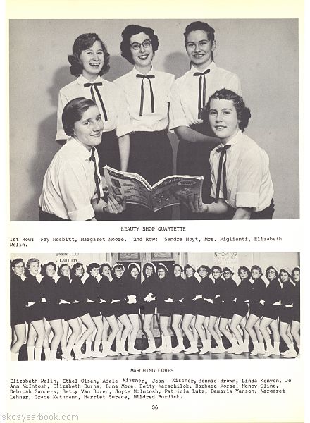 SKCS Yearbook 195836 South Kortright Central School Almedian