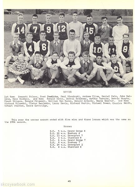 SKCS Yearbook 195848 South Kortright Central School Almedian
